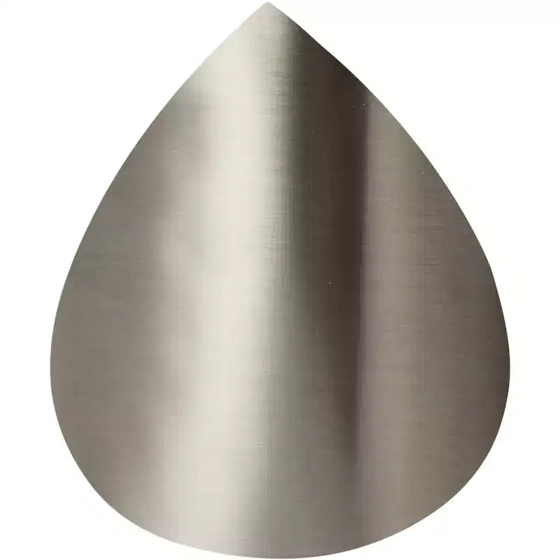 Tavolino Petal color argento di Meridian Furniture