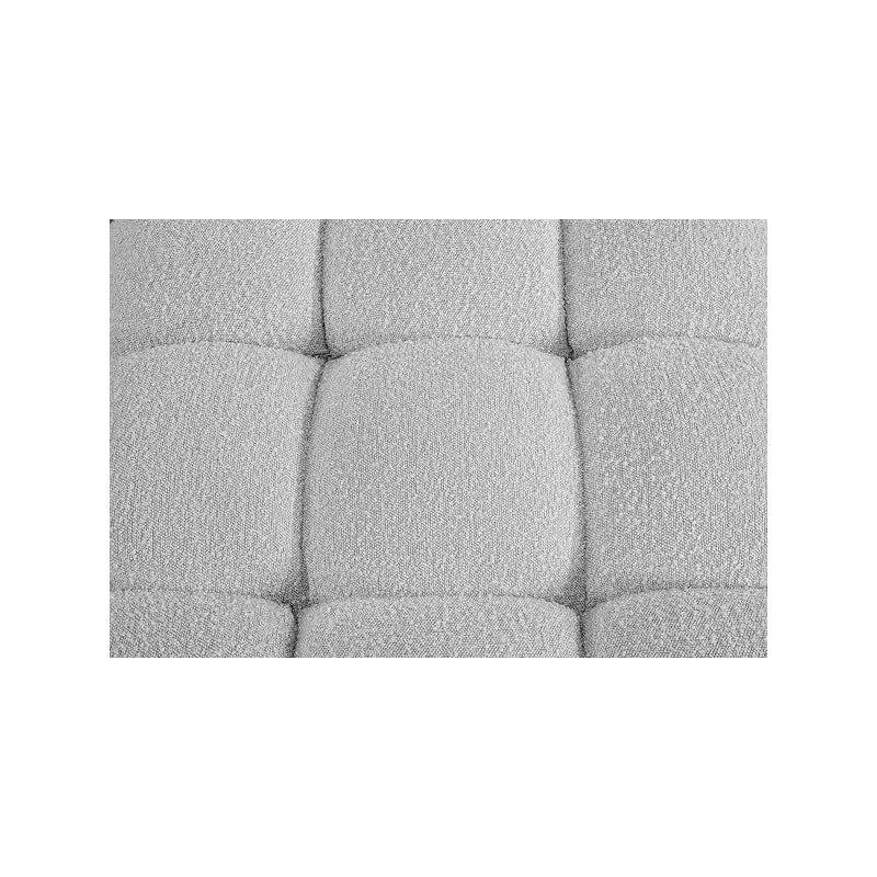 Meridian Furniture, divano modulare in tessuto Bouclé Ames