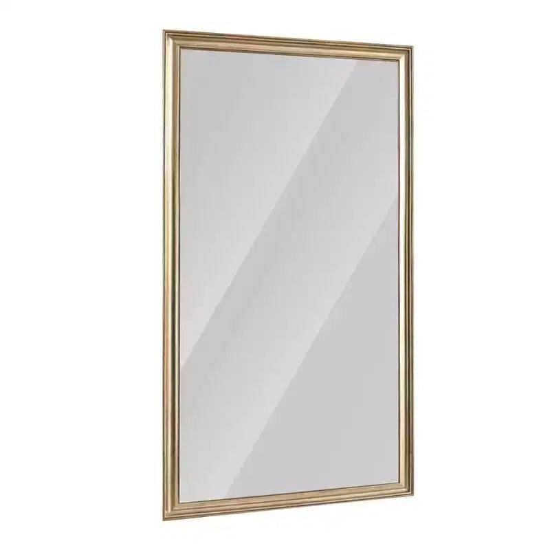 Specchio Okak a figura intera elegante 70*32 pollici con cornice in legno, specchio da terra da 5 mm con foro per appendere, specchio da parete per soggiorno, camerino