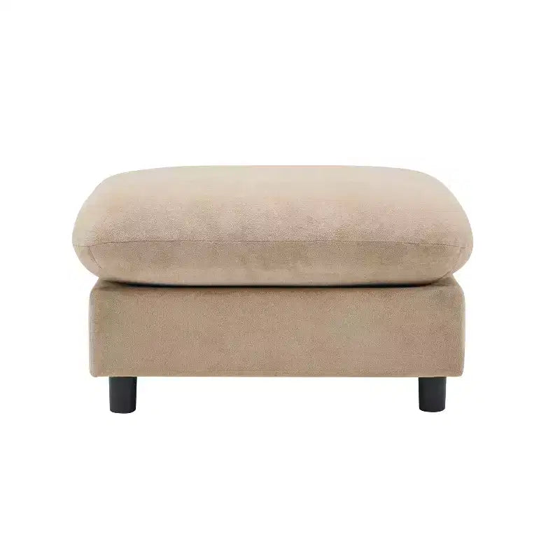 Set di divani componibili a L imbottiti moderni Christopher Knight Home Acker 5 pezzi