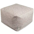 Majestic Home Goods,Ottoman Pouf Charlie Beige