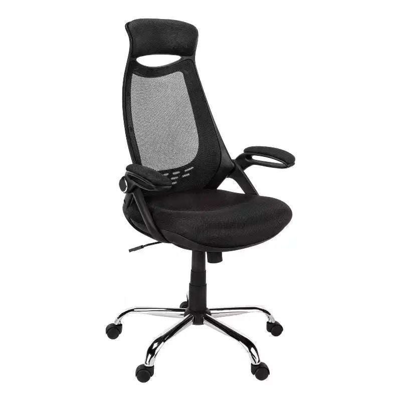 HomeStock 35 in.H Adjustable Height White Foam Seat Material with Casters/Wheels Office Chairs
