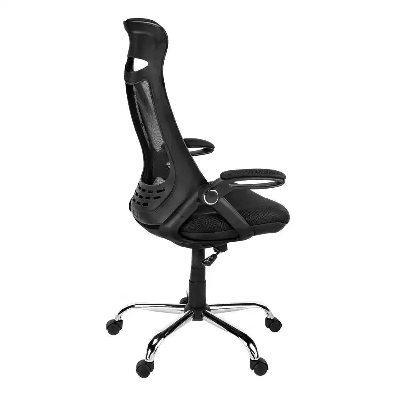 HomeStock 35 pollici H altezza regolabile con sedile in schiuma bianca e rotelle/ruote per sedie da ufficio