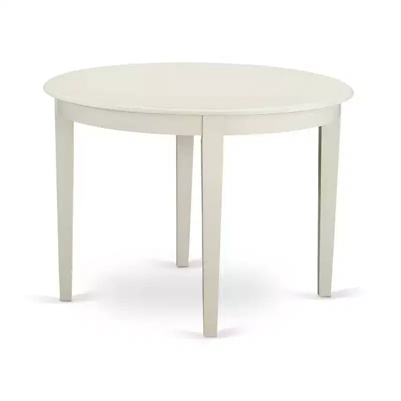 Set tavolo da patio rotondo da 42 pollici per esterni con 4 sedie design da spiaggia