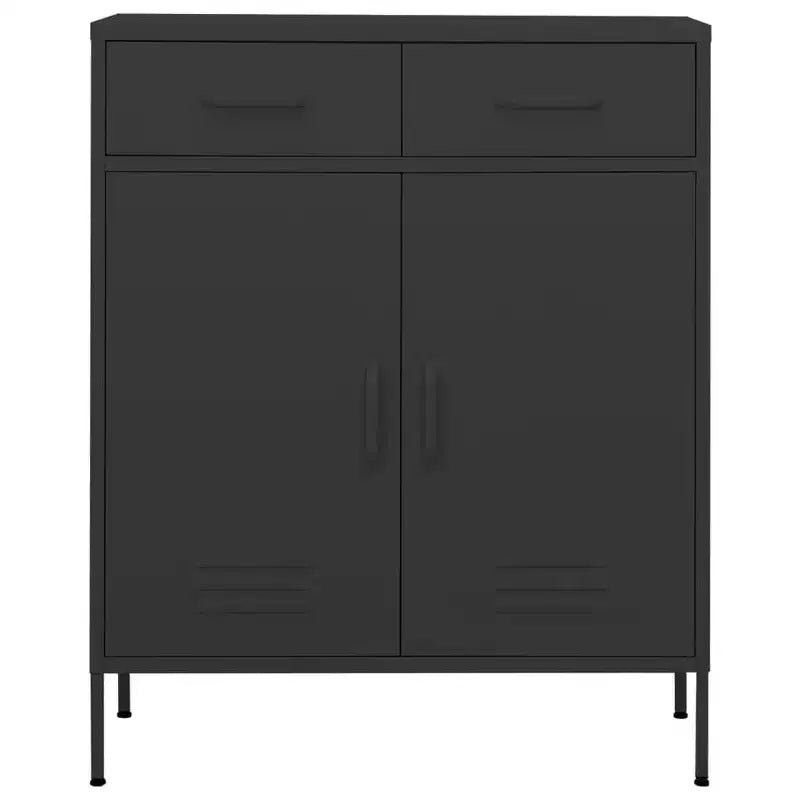 vidaXL Armadietto Verde Oliva in Acciaio 80x35x102 cm
