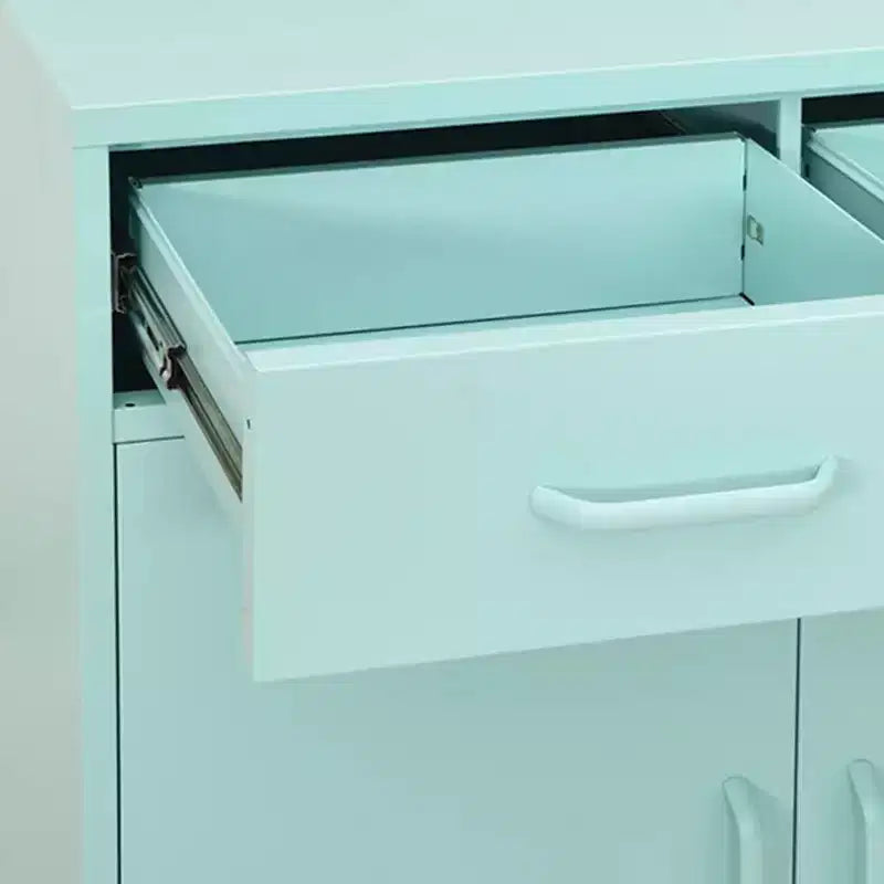 vidaXL Armadietto Verde Oliva in Acciaio 80x35x102 cm