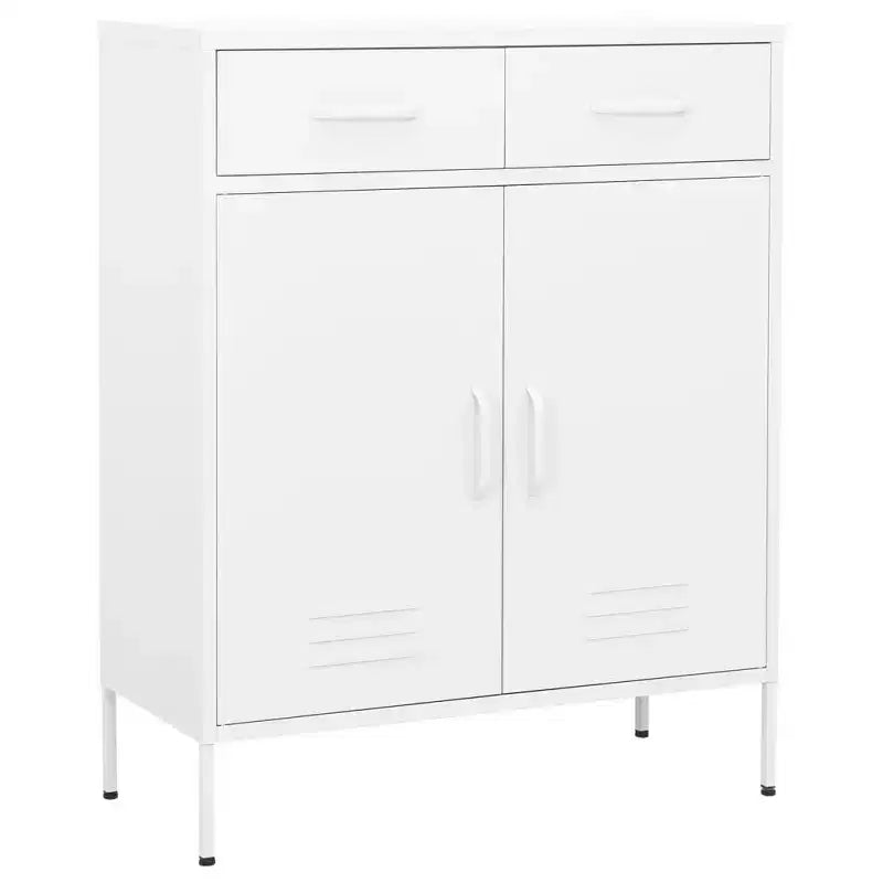 vidaXL Armadietto Verde Oliva in Acciaio 80x35x102 cm