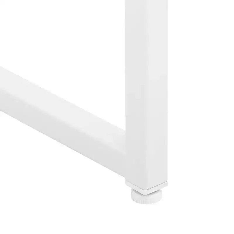 vidaXL Mobile Contenitore Credenza per Ingresso Camera da Letto Ufficio Acciaio - Bianco
