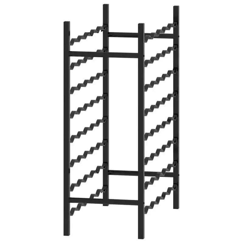 vidaXL Portabottiglie per Vino Scaffale Porta Bottiglie Organizzatore Conservazione Vino per Dispensa Cucina Metallo