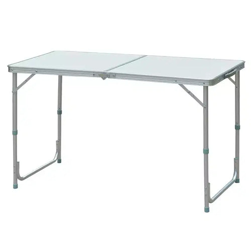 47 Aluminum Lightweight Portable Folding Easy Clean Camping Table with Carrying Handle