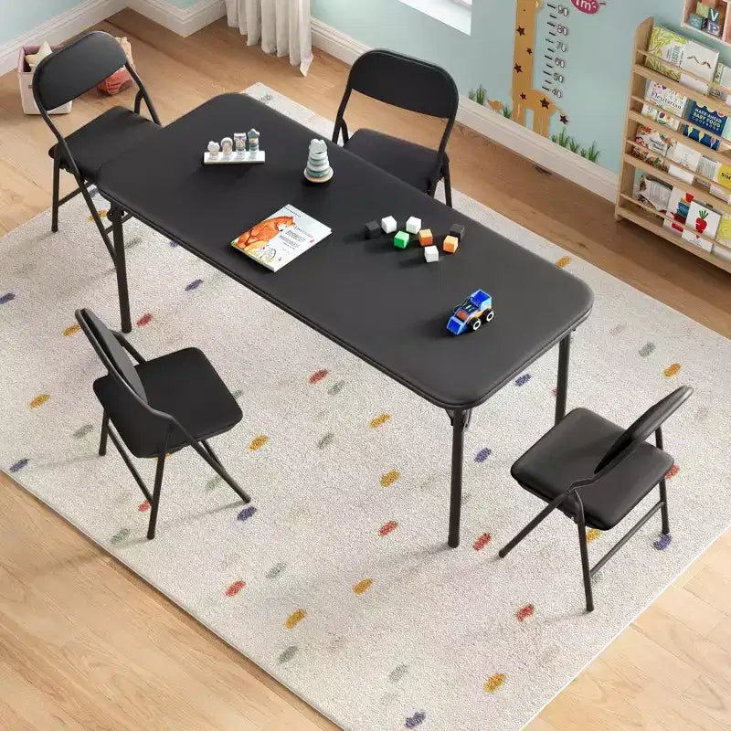 COZONY Tavolino Pieghevole per Bambini Solo per Attività, Tavolo da Gioco per Bambini Piccoli per Imparare e Fare Lavoretti in Sala Giochi, Aula