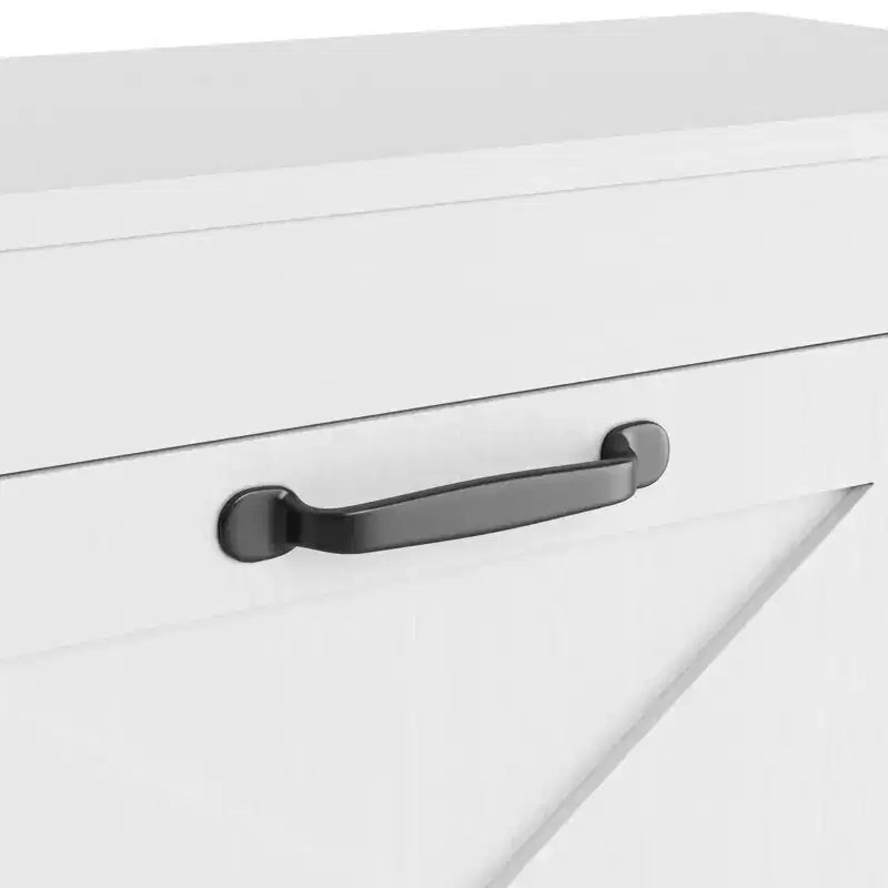Scarpiera con 4 cassetti a ribalta, scarpiera organizer larga e nascosta, semplice ed elegante, scarpiera autoportante in legno