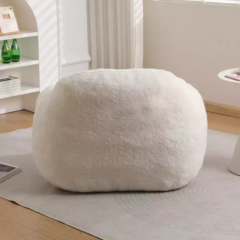 Poltrona Sacco Oversize con Braccioli e Imbottitura in Memory Foam – Sedia da Terra per Soggiorno