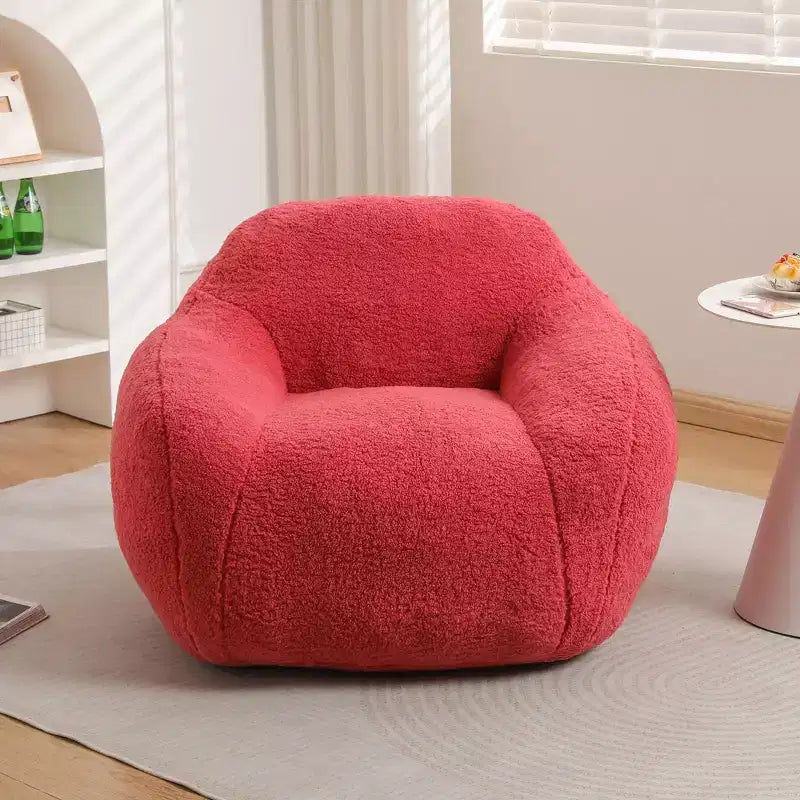 Poltrona Sacco Oversize con Braccioli e Imbottitura in Memory Foam – Sedia da Terra per Soggiorno