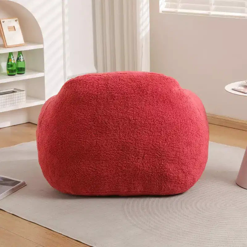 Poltrona Sacco Oversize con Braccioli e Imbottitura in Memory Foam – Sedia da Terra per Soggiorno