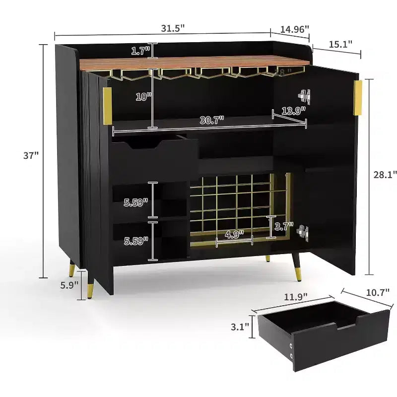 Modern Wine Cabinets, Wine Racks, Storage Cabinets with Slot Doors, and Small Buffet Cutlery Cabinets for Dining Rooms, Living Rooms or Kitchens.