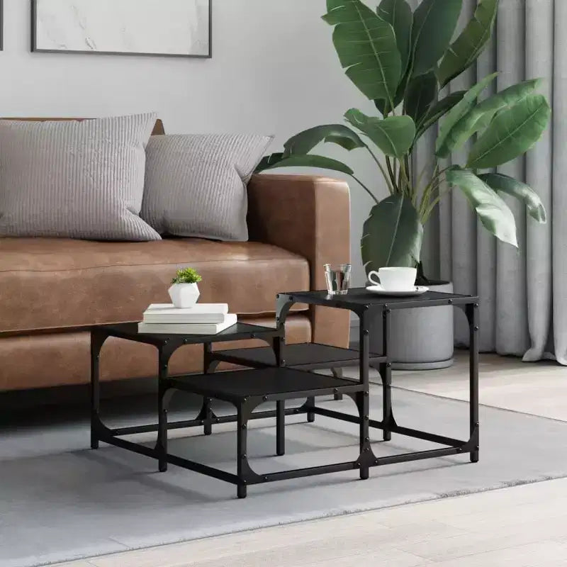 vidaXL Tavolino da caffè Comodino Divano Scrivania Mobile Legno Ingegnerizzato