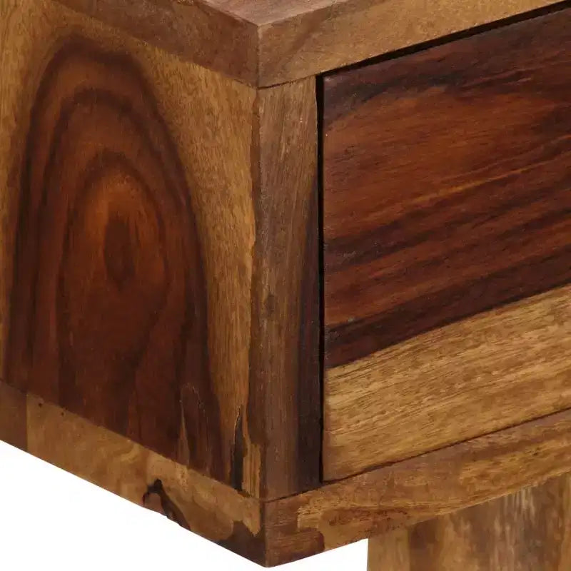 vidaXL Scrivania 110x55x76 cm Legno Massello di Acacia