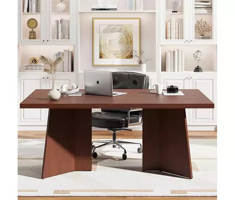 Tavolo da Pranzo per 6-8 Persone - Tavolo da Cucina Lungo Moderno da 160cm con Ampio Piano e Robuste Gambe a Basamento, Tavolo da Pranzo per Cucina