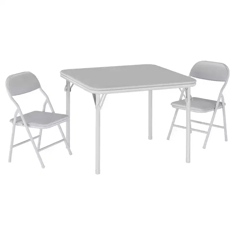 Set Tavolo Pieghevole e Sedie, Set Tavolo e Sedie per Bambini e Bambine per Sala da Pranzo, Asilo Nido, Aule
