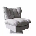 360 Swivel Accent Chair, Oversized Modern Sofa Chair with 20.8 Extended Seat, Plush Cotton Filling, 300lb Support for Living Room & Bedroom