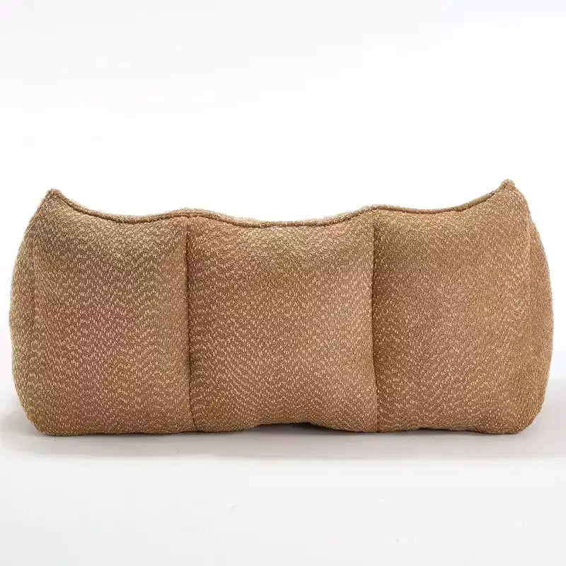 TUYOHW Poltrona Sacco con Braccioli, Divano da Terra in Schiuma ad Alta Resilienza per 2, Comoda Poltrona Divano Lazy per un Salotto Moderno