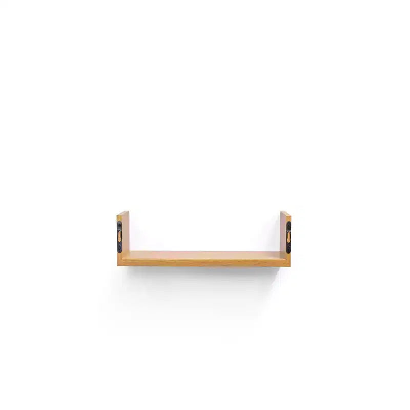 Mensola sospesa in acero da 14 pollici con staffa invisibile, perfetta come decorazione per bagno/camera da letto/cucina o come supporto per libri/piante, facile da installare.
