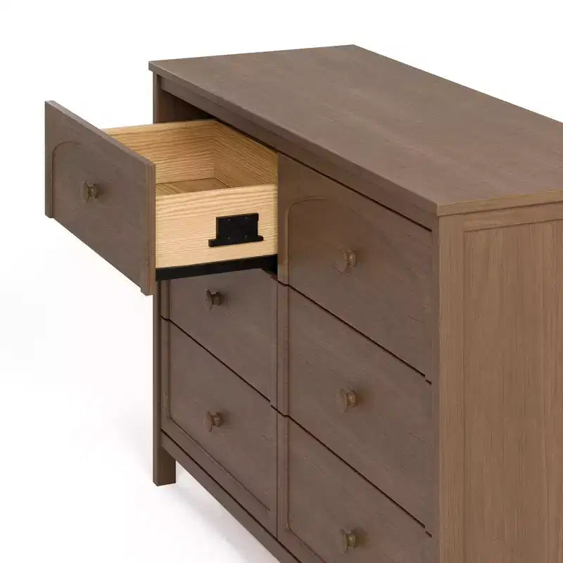 Cassettiera doppia Graco Olivia a 6 cassetti