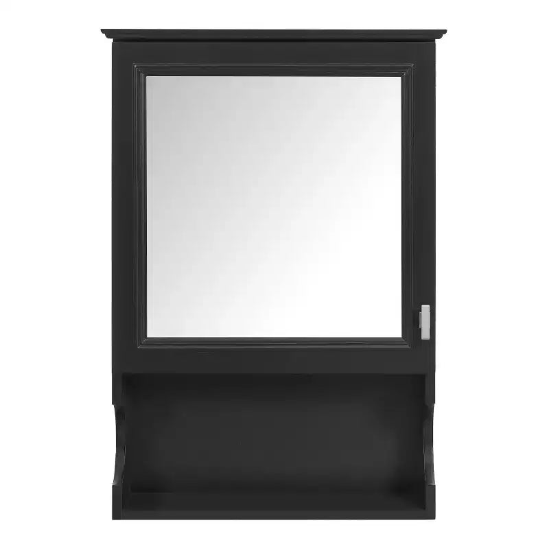 CASAINC Mobile da Bagno Sospeso da 20 con Specchio e Anta Contenitore