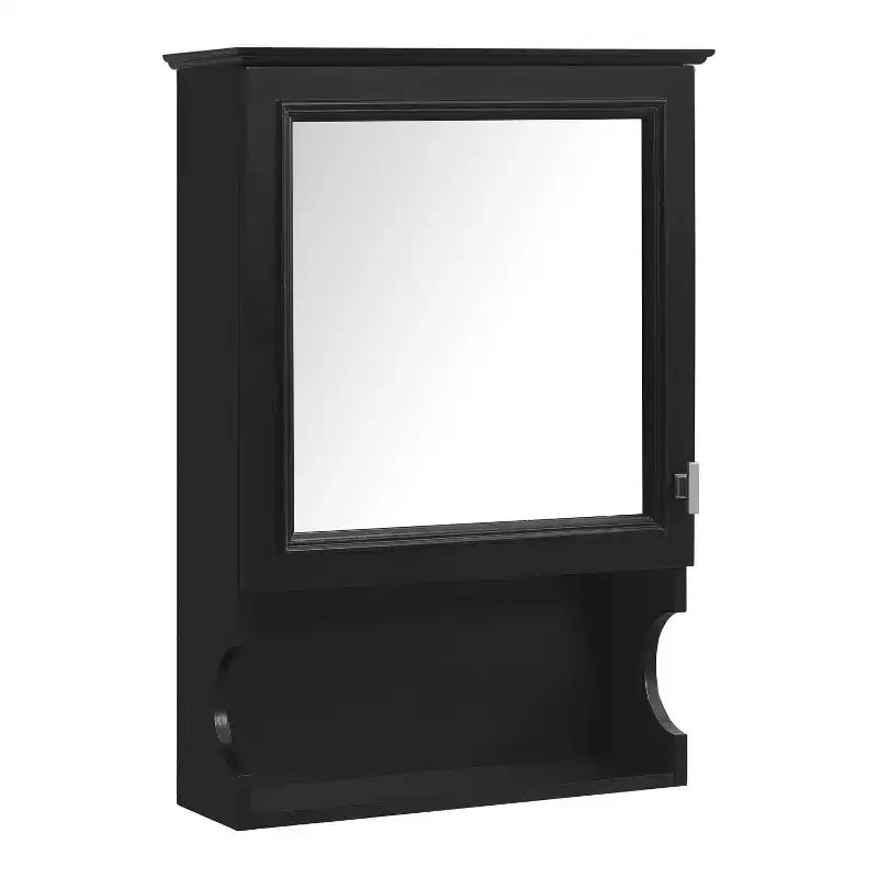 CASAINC Mobile da Bagno Sospeso da 20 con Specchio e Anta Contenitore