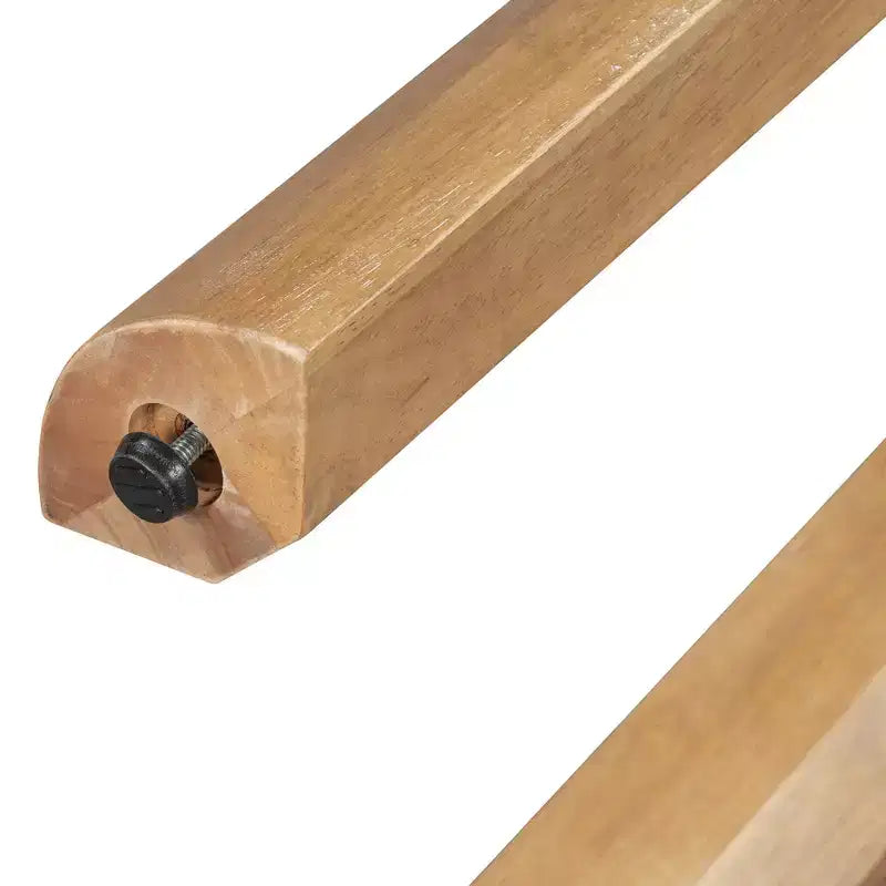 GDFStudio Francis 52 Tavolo Consolle Rustico con Angoli Curvi e Cassetti Nascosti