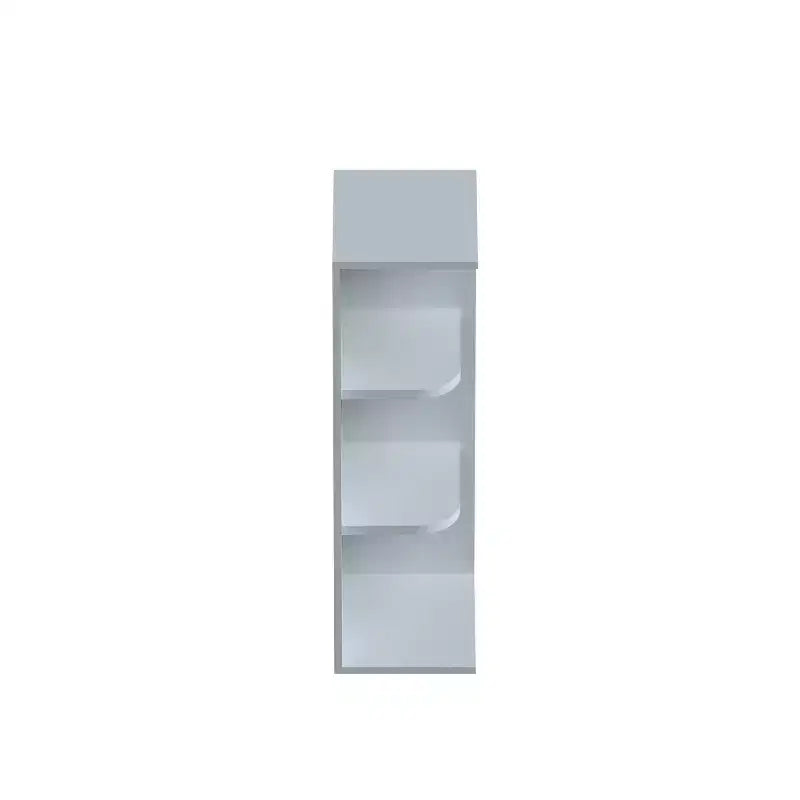 CASAINC Mobile Base Cucina Shaker 30A x 30L x 23P cm, Struttura in Legno Massello, Vernice all'Acqua a Basso Contenuto di VOC, RTA, Grigio Tortora