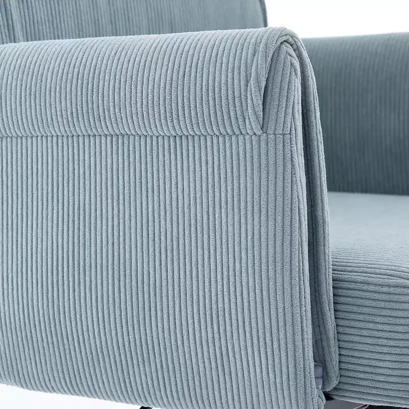 Sedia da ufficio a schienale medio, sollevabile, in tessuto a righe, ergonomica. Ideale per lavoro, studio e relax