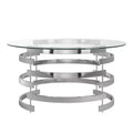 Nova Coffee Table - Silver - iNSPIRE Q