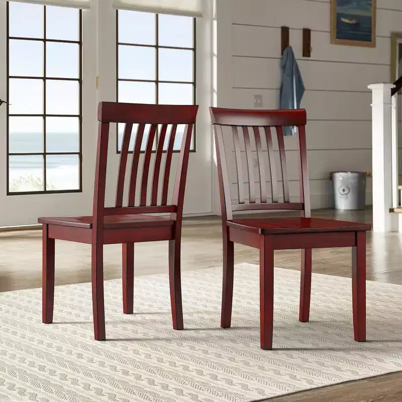 Sedie da pranzo Lexington Mission Back Wood (set di 2) - iNSPIREQ