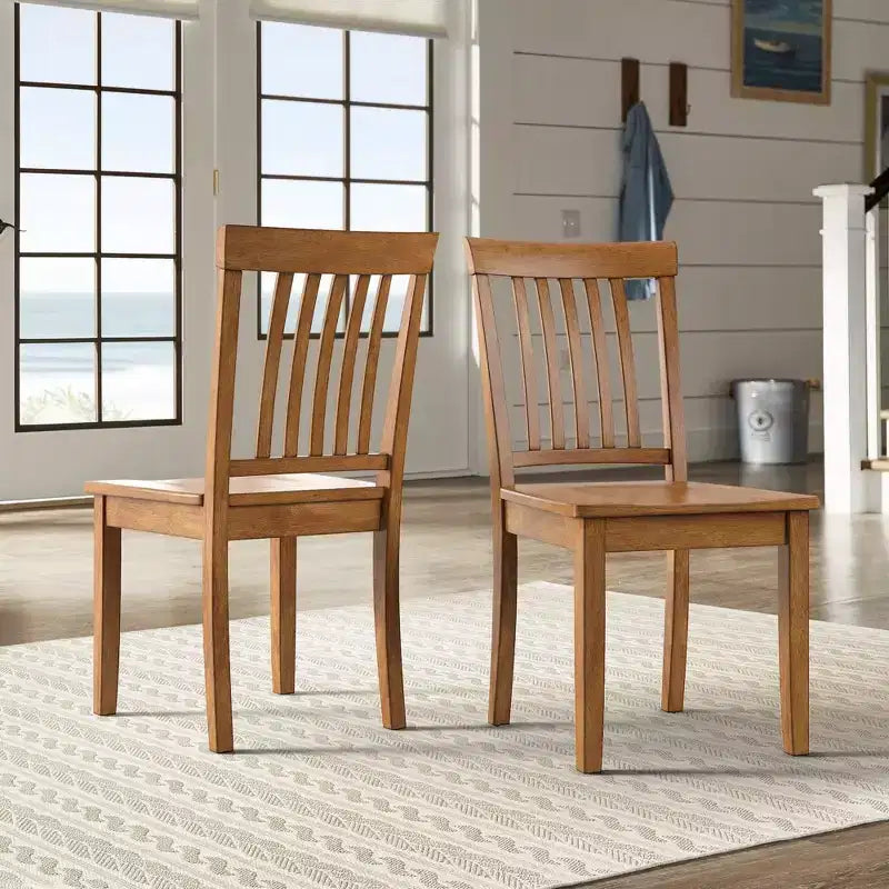 Sedie da pranzo Lexington Mission Back Wood (set di 2) - iNSPIREQ