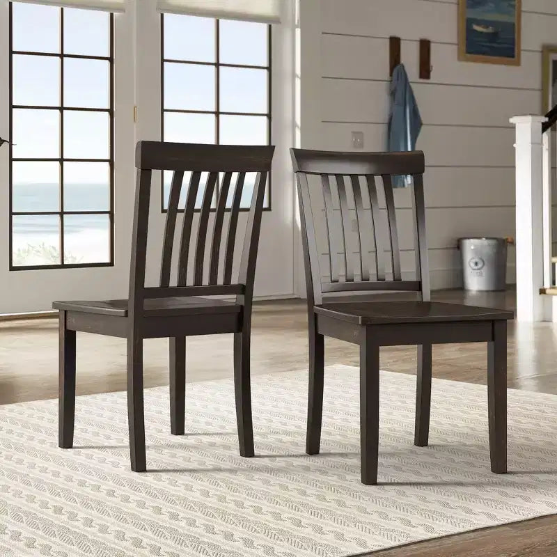 Sedie da pranzo Lexington Mission Back Wood (set di 2) - iNSPIREQ