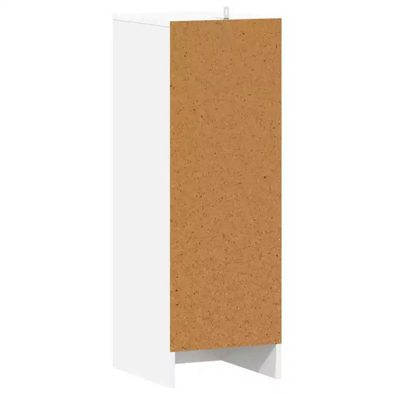 vidaXL Scarpiera Bianca in Legno Ingegnerizzato Scarpiera Compatta