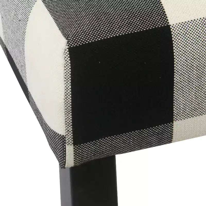 Set di 2 sedie da pranzo Parsons nere - HomePop