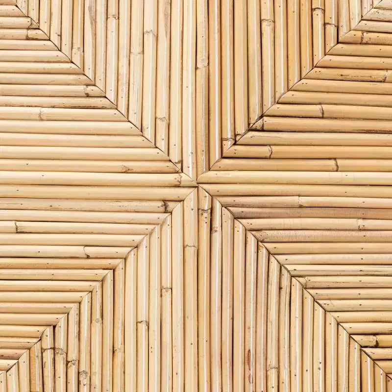 bali & pari Carita Sedia da pranzo in rattan Marrone naturale: Nessun assemblaggio richiesto, pulire le macchie, telaio in legno