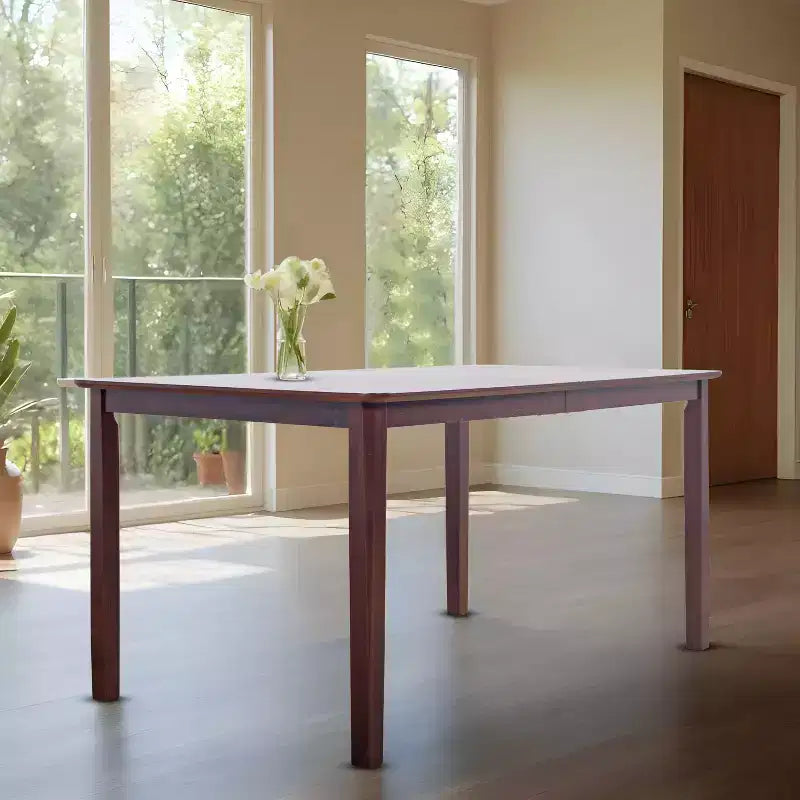Home Design Tavolo da pranzo Jesse da 150 cm marrone scuro