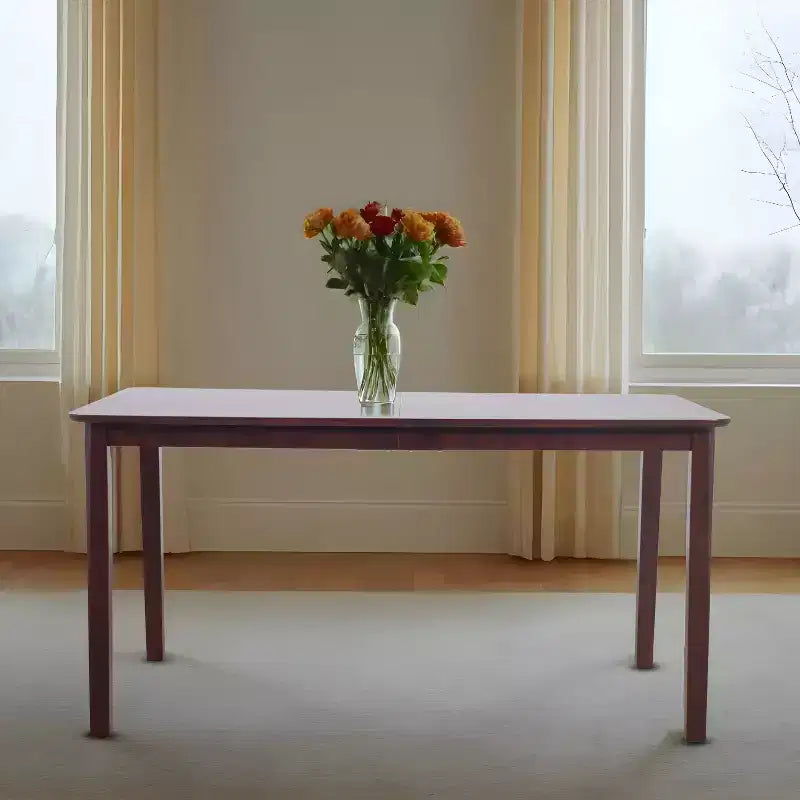 Home Design Tavolo da pranzo Jesse da 150 cm marrone scuro