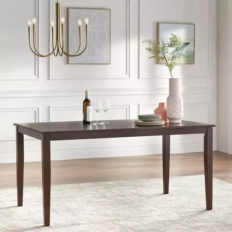 Lifestorey Westmont Tavolo da pranzo rettangolare marrone rustico