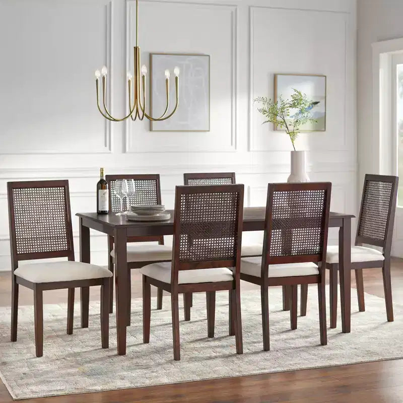 Lifestorey Westmont Tavolo da pranzo rettangolare marrone rustico