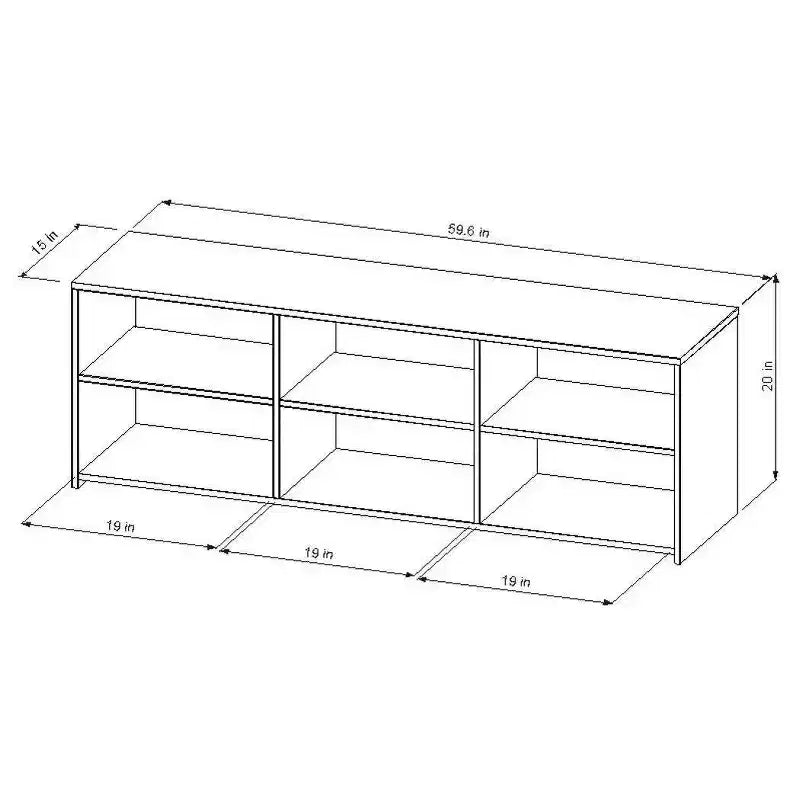 Mobile TV con contenitore per TV fino a 70", nero - Room Essentials™