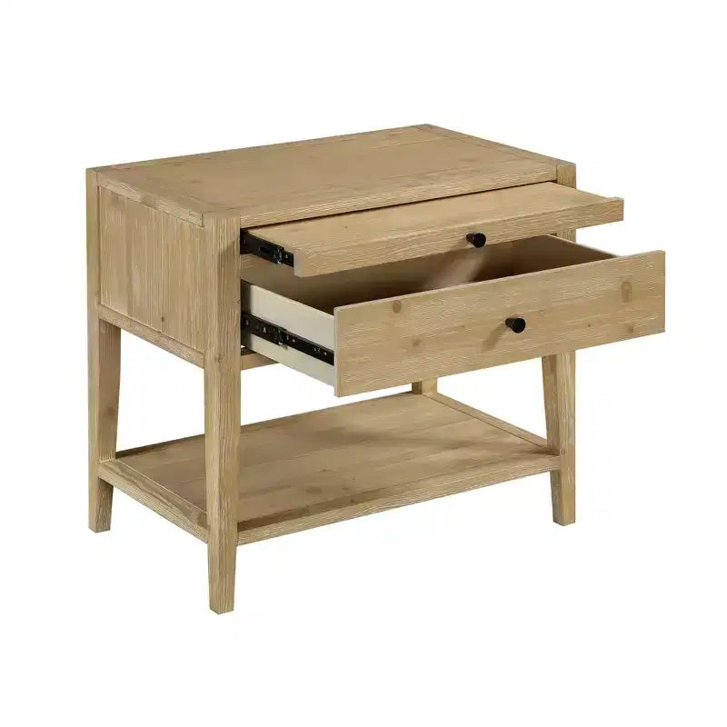 Comodino a 1 cassetto Comfort Pointe Shoreham Naturale