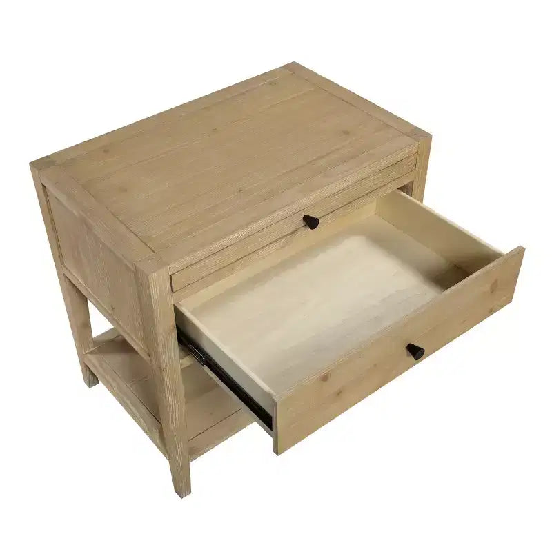 Comodino a 1 cassetto Comfort Pointe Shoreham Naturale