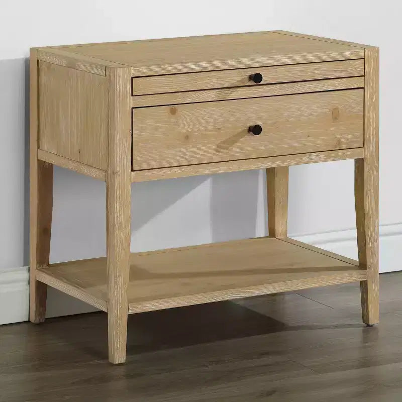 Comodino a 1 cassetto Comfort Pointe Shoreham Naturale