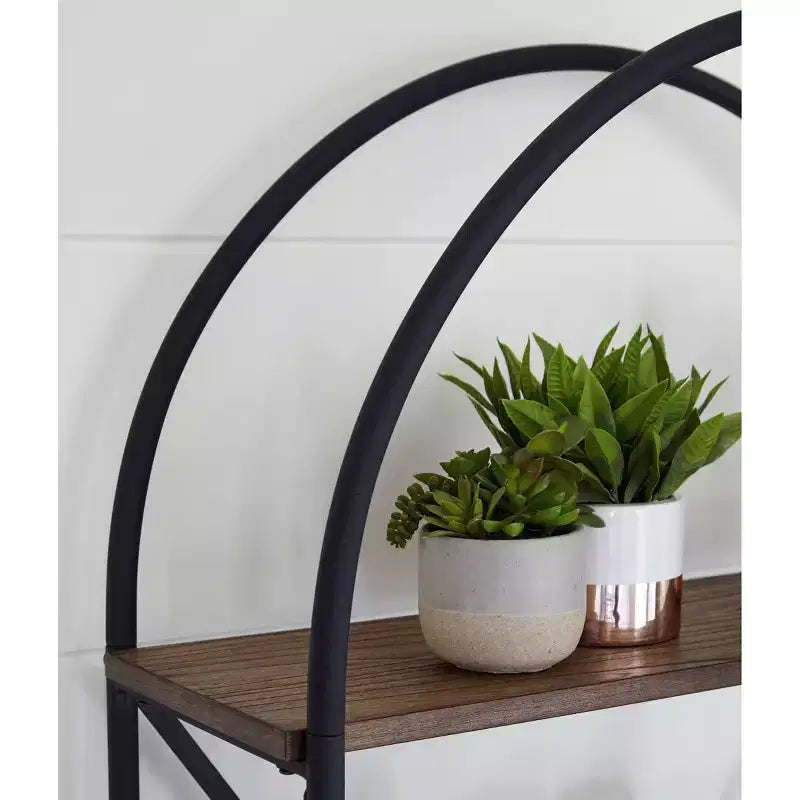 Libreria Galtbury da 72,38" - Nero/Marrone - Signature Design by Ashley