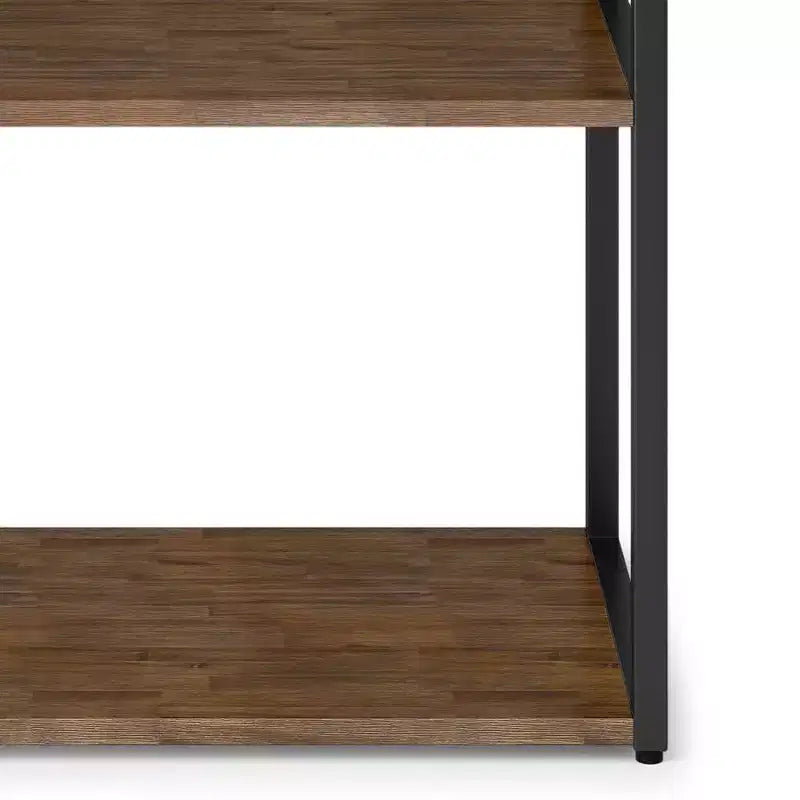 Libreria Brinkley 72" Naturale Rustico Marrone Invecchiato - WyndenHall